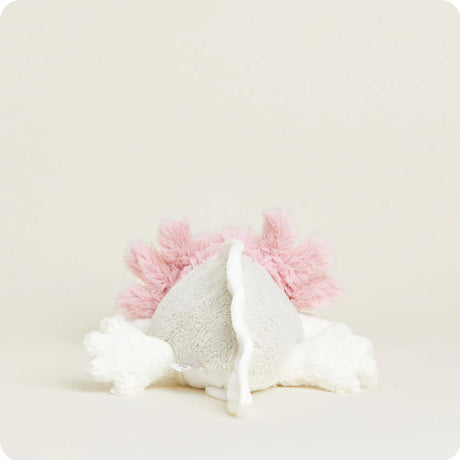 White Axolotl Warmies Plush Animal