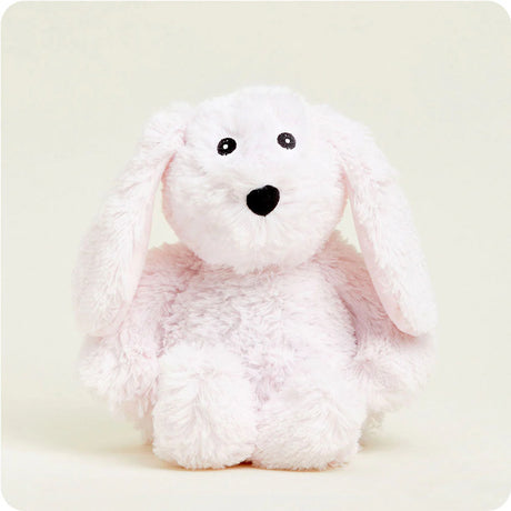 pink bunny warmies plush animal for easter basket and spring