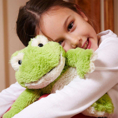 Green Frog Warmies Plush Animal