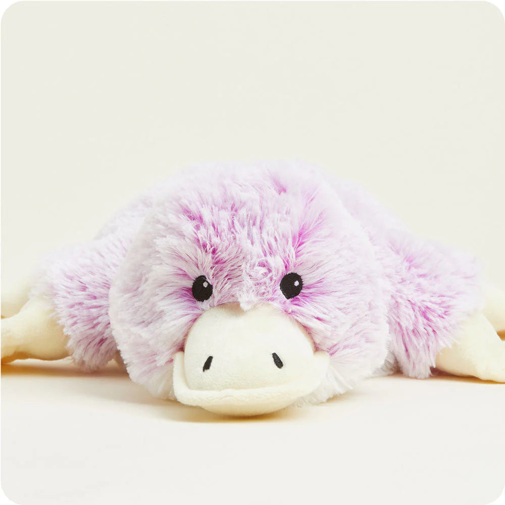 Pink Platypus Warmies Plush Animal
