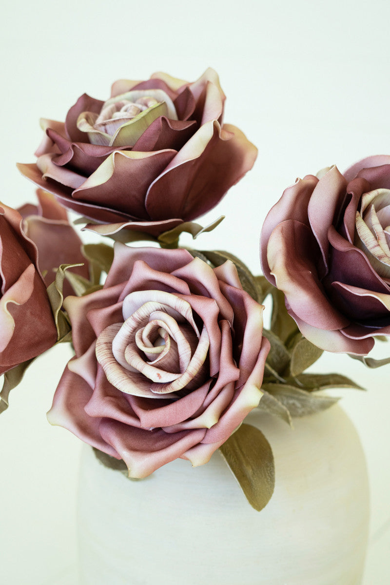 Foam Blush Rose Stem