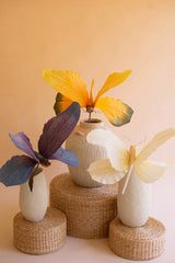 Large Botanical Butterfly Stem