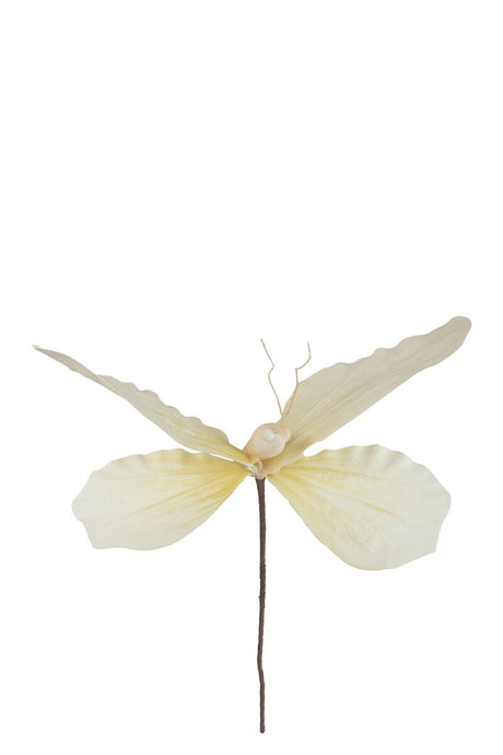 Large Botanical Butterfly Stem