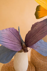 Large Botanical Butterfly Stem