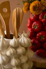 Ceramic Garlic Produce Vase