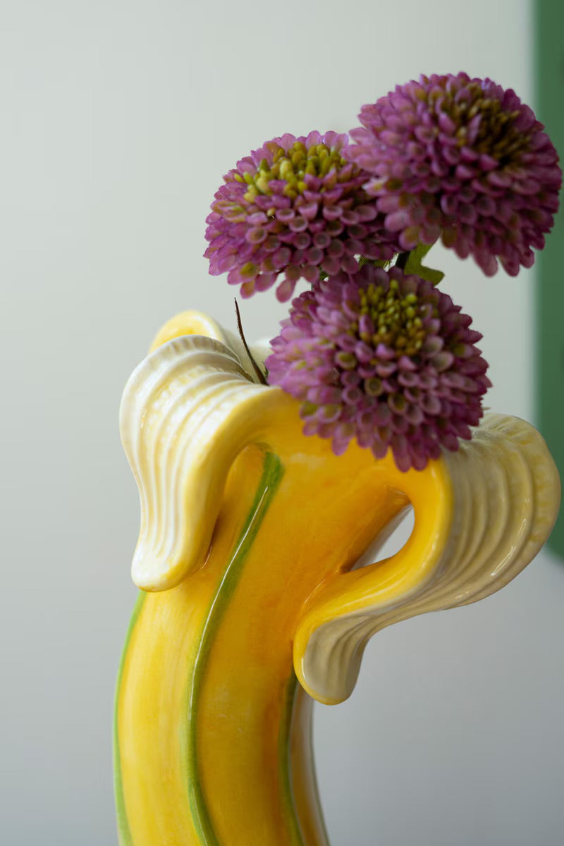 Ceramic Banana Bud Vase