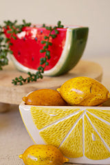 Ceramic Lemon Wedge Planter