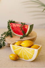 Ceramic Lemon Wedge Planter