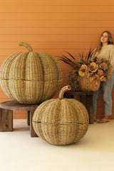 Giant Woven Vine Pumpkin