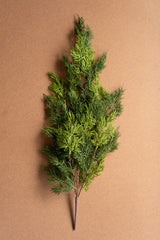 Artificial Cedar Spray Stem