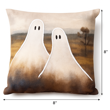 Ghost Landscape Mini Throw Pillows | 4 Styles