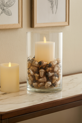 Mercury Glass Acorn Ornaments | Set of 36