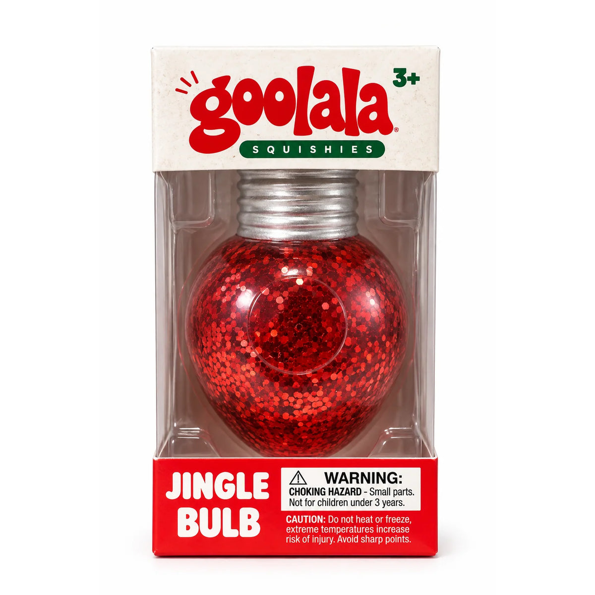Goolala Jingle Bulb Christmas Squishy