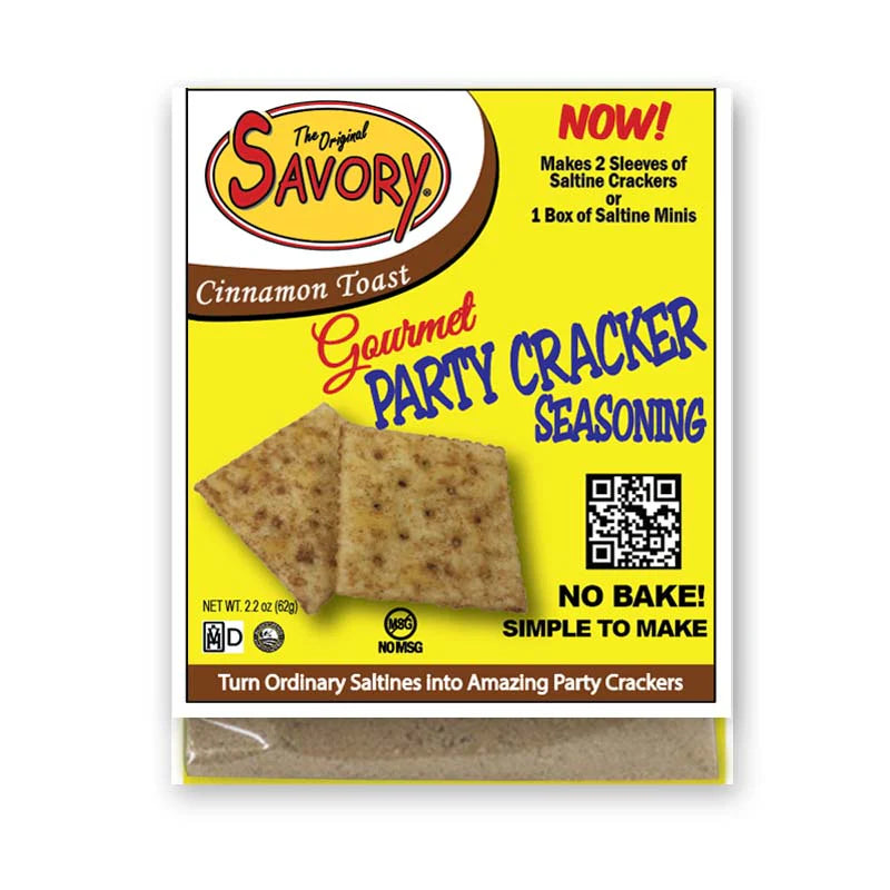 Savory Party Cracker Seasonings | 6 Flavors