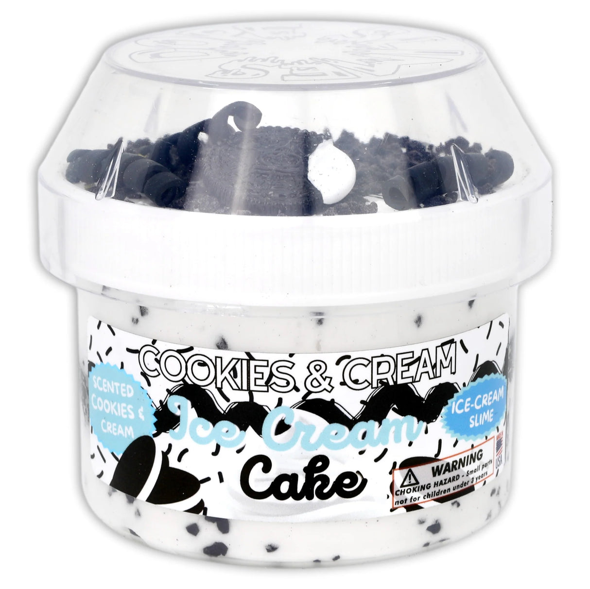 Cookies & Cream Ice Cream Cake Dope Slime