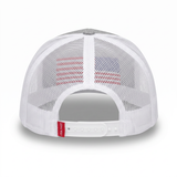 USA Flag Heather Trucker Hat
