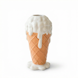 Ceramic Ice Cream Cone Vase