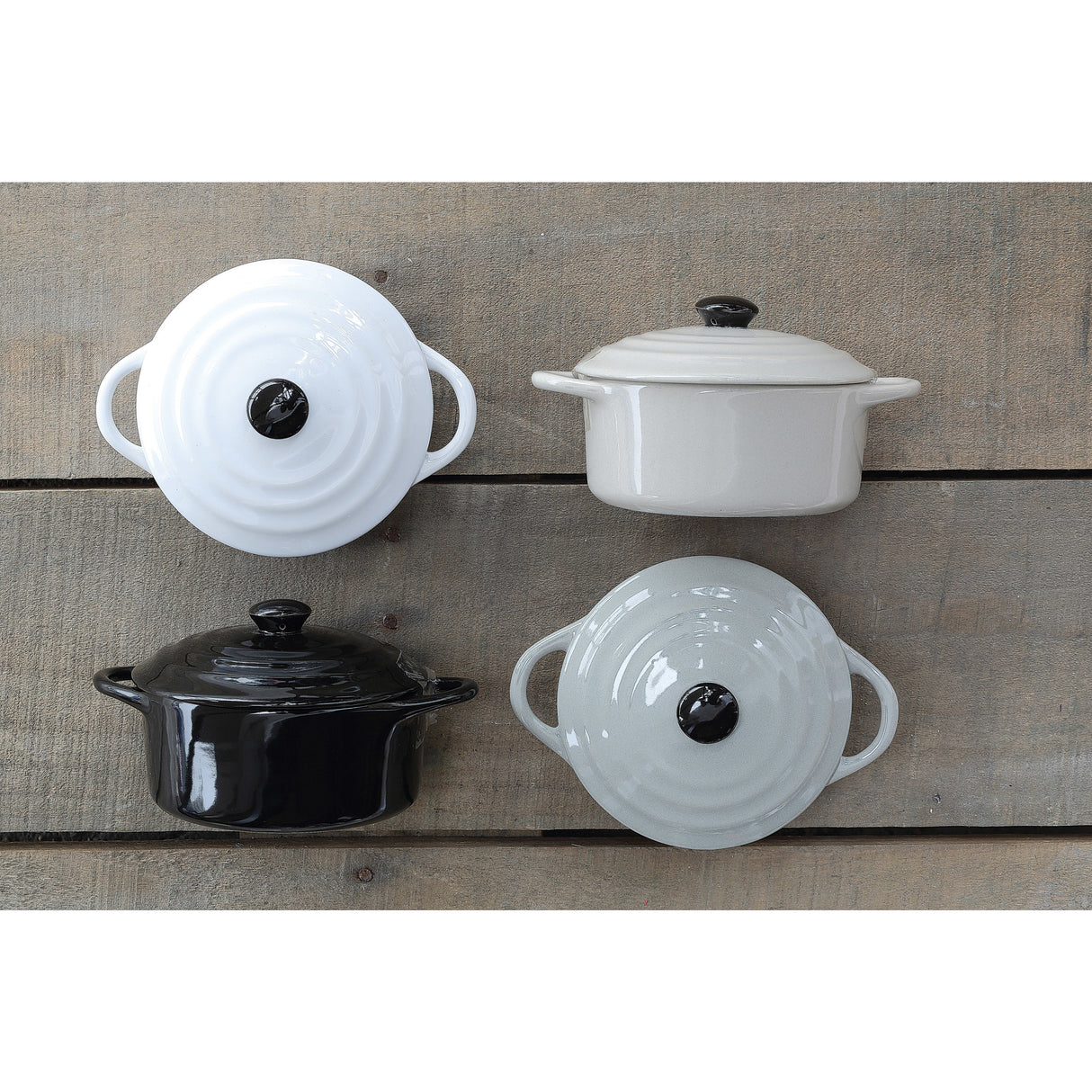 Ceramic Stoneware Mini Baker with Lid