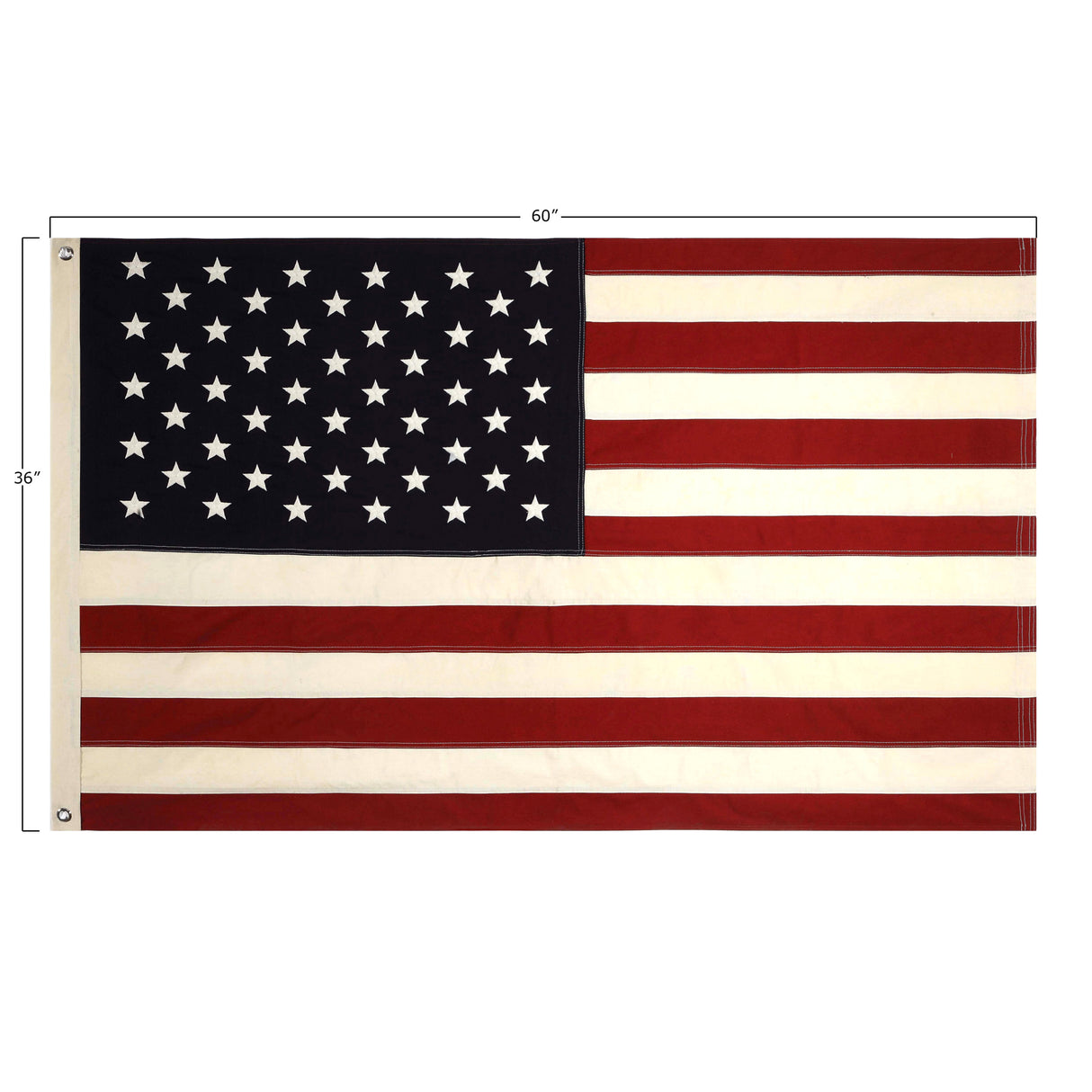American Flag with Grommets