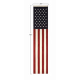 American Flag Hanging Banner with Grommets