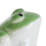 Stoneware Ceramic Floating Green Frog