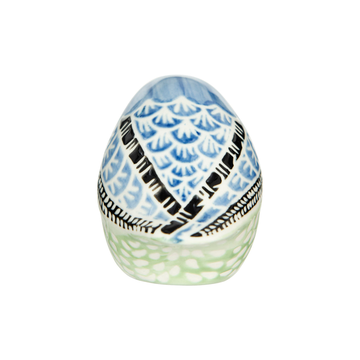 Hand-Painted Ceramic Bird Figurine