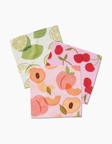 Fruit Fun Geometry Dishcloths | 3-Pack