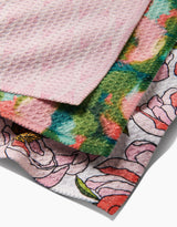 Peony Paradise Geometry Dishcloths | 3-Pack