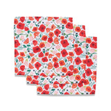 Poppy Power Geometry Dishcloths | 3-Pack