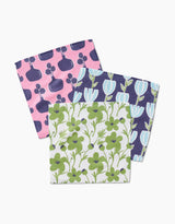 Spring Bouquet Geometry Dishcloths | 3-Pack