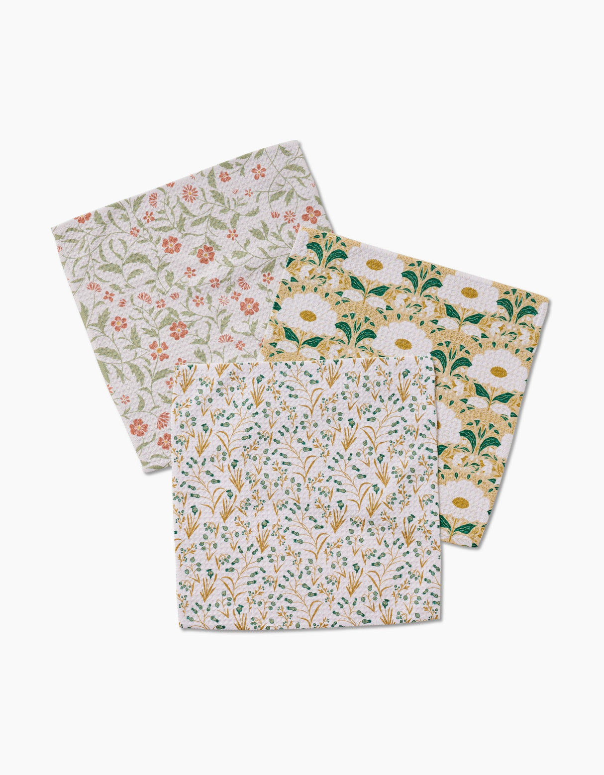 Wildlight Floral Geometry Dishcloths | 3-Pack