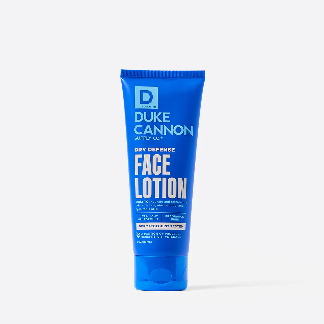 Dry Defense Face Lotion | Duke Cannon