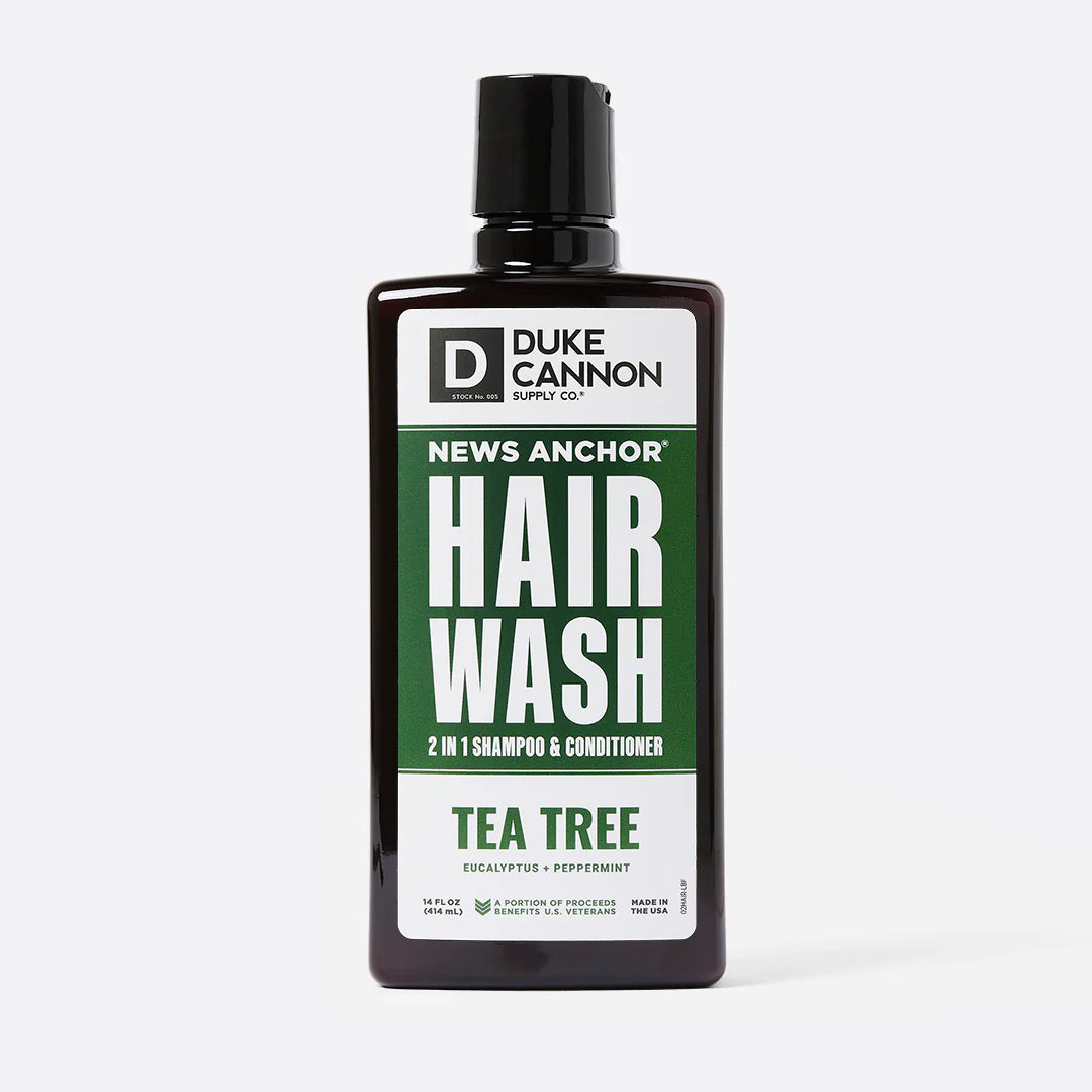 Tea Tree - 2-N-1 Hair Wash | Duke Cannon