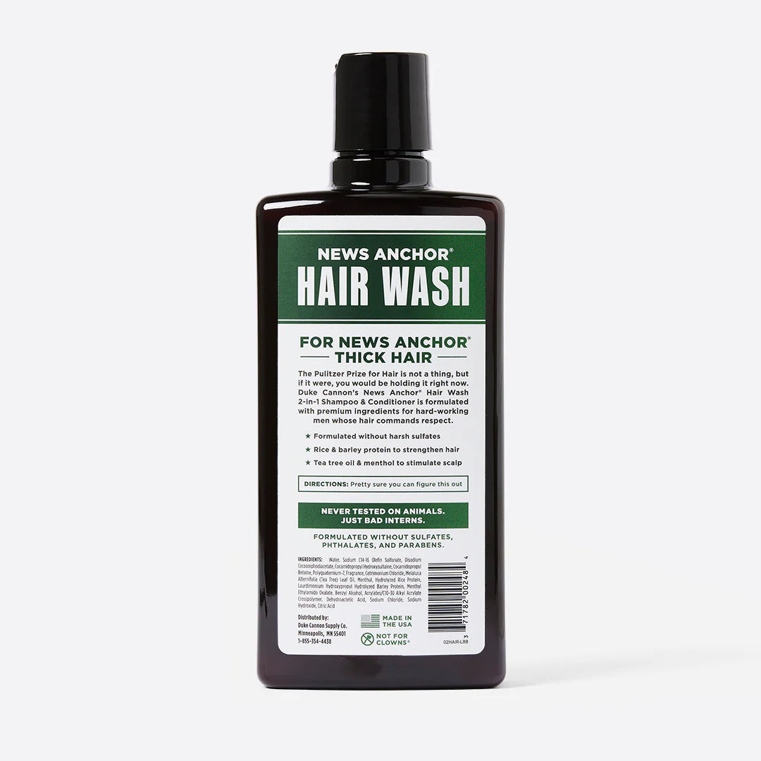 Tea Tree - 2-N-1 Hair Wash | Duke Cannon