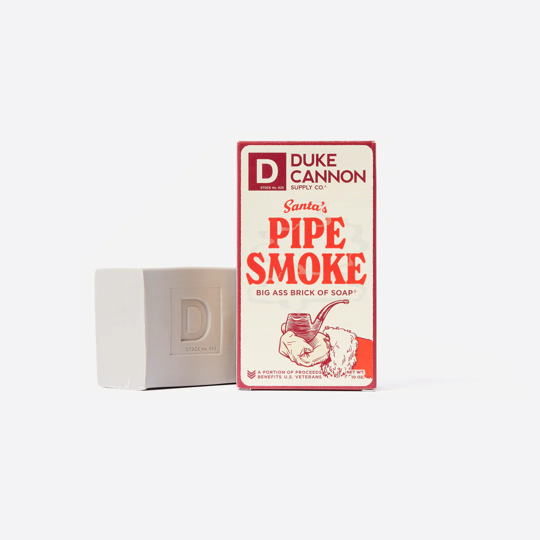 Santa's Pipe Smoke - Big Ass Brick of Soap | Duke Cannon