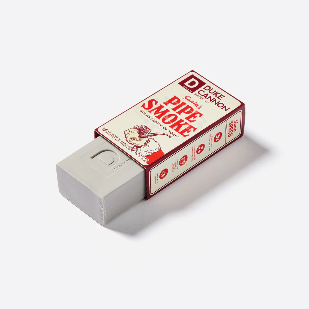 Santa's Pipe Smoke - Big Ass Brick of Soap | Duke Cannon