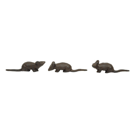 Cast Iron Mouse Figurine
