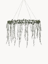Hanging Faux Draping Cedar Wreath