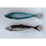 Ceramic Sardine Shaped Serving Plate