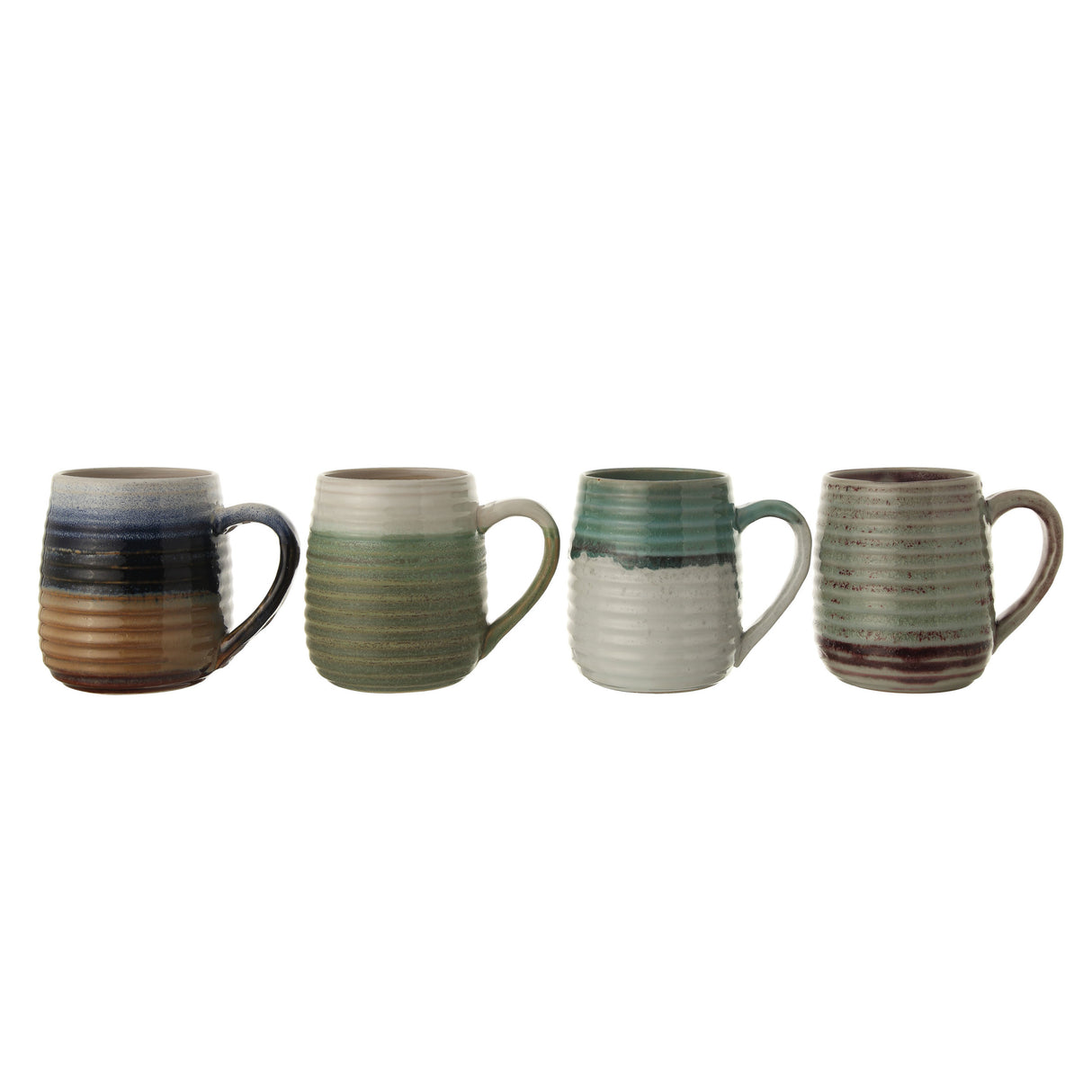 Reactive Glaze Stoneware Mugs