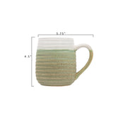 Reactive Glaze Stoneware Mugs