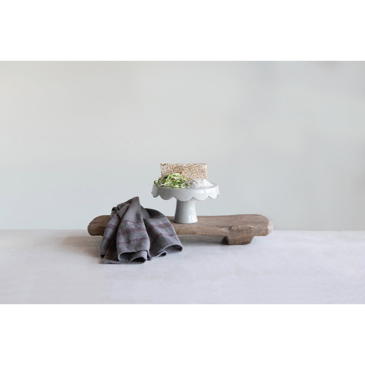 Rustic Found Decorative Wood Board Display Riser