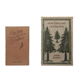 New England Landscapes and Wing & Feather Storage Book Boxes