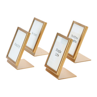 Gold Frame with Easel and Saying