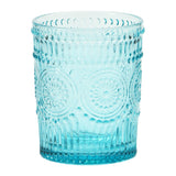 Colorful Embossed Dotted Drinking Glass