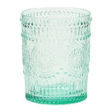 Colorful Embossed Dotted Drinking Glass