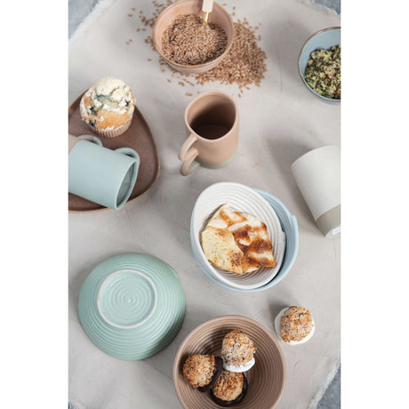 Reactive Glaze Ceramic Nesting Bowls (Set of 4)