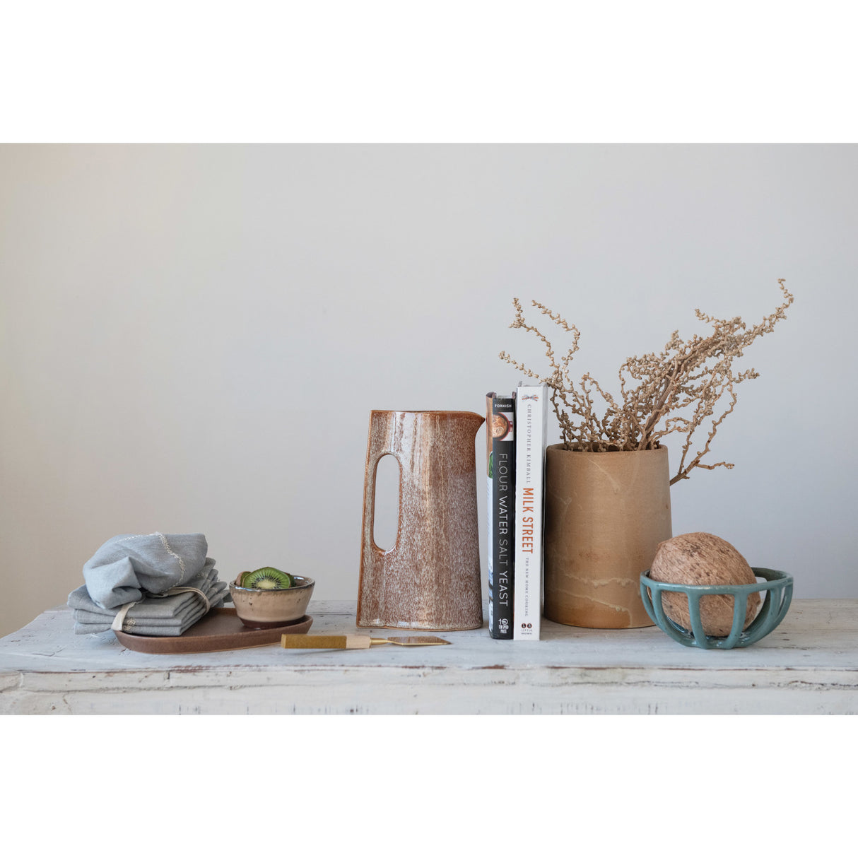 Reactive Glaze Ceramic Nesting Bowls (Set of 4)