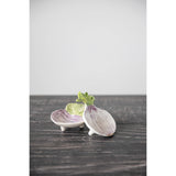 Tiny Ceramic Veggie Tidbit Turnip & Onion Dishes