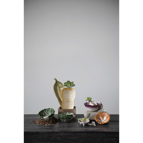 Green Cabbage Nesting Bowls | Set of 4